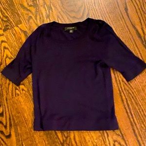 Ann Taylor Black Petite Sweater